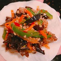 做正宗简单好吃的鱼香肉丝烤馅饼的图片步骤13