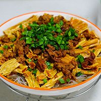 做正宗蒜蓉肉末蒸粉丝的图片步骤9