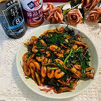 做正宗油爆虾炒韭菜的图片步骤11