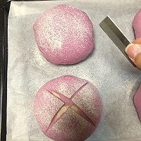 做正宗紫薯花包欧包的图片步骤4