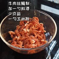 做正宗金针菇炒牛肉的图片步骤1