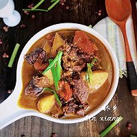 做正宗番茄土豆炖牛腩的图片步骤23