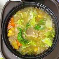 做正宗大骨玉米胡萝卜蔬菜粥的图片步骤6