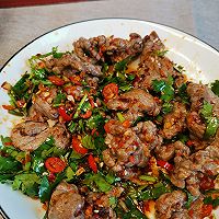 做正宗5分钟就能学会的凉拌香菜牛肉的图片步骤6