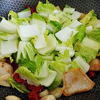 做正宗蒜辣肉香奶白菜的图片步骤5