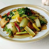 做正宗蒜辣肉香奶白菜的图片步骤9