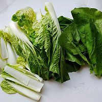 做正宗蒜辣肉香奶白菜的图片步骤1
