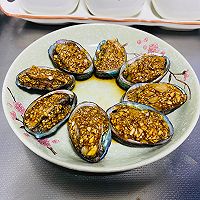做正宗蒜蓉蒸鲍鱼的图片步骤8