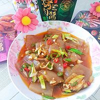 做正宗媲美烧烤店的大喜大酱炒魔芋的图片步骤12