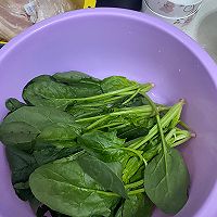 做正宗凉拌菠菜花生米的图片步骤1