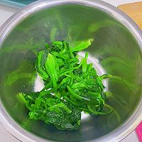 做正宗凉拌菠菜花生米的图片步骤5