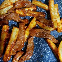 做正宗黑椒土豆牛柳的图片步骤4
