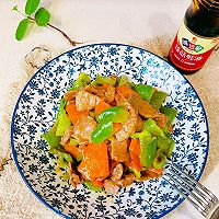 做正宗蚝油青椒牛肉的图片步骤1