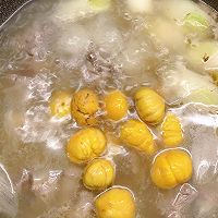 做正宗板栗烧排骨的图片步骤7