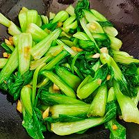 做正宗蒜香青菜的图片步骤6