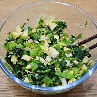 做正宗脆嫩爽口的凉拌菠菜春笋丁的图片步骤8