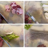 做正宗冬瓜烧肉炖粉条的图片步骤1
