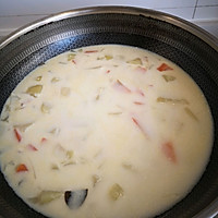 做正宗北欧三文鱼浓汤的图片步骤9