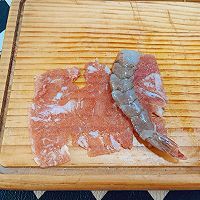 做正宗肥牛抱虾的图片步骤2