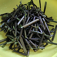 做正宗红糟炒蕨菜的图片步骤1