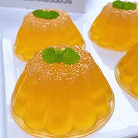 做正宗香橙西米果冻布丁的图片步骤5