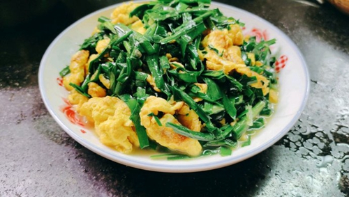韭菜炒鸡蛋