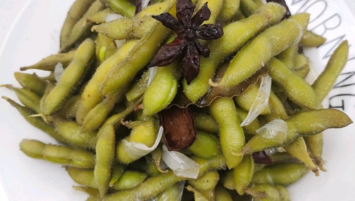 夏天必备的五香毛豆