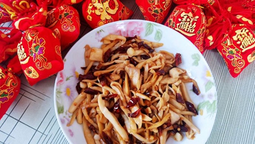 干煸杏鲍菇