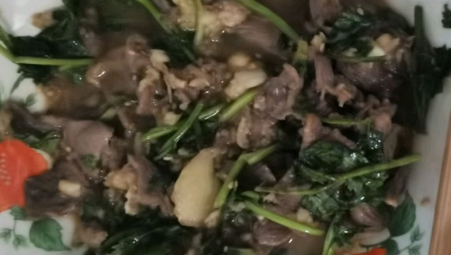 香菜牛肉