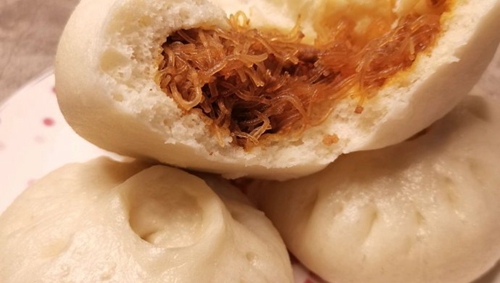 万能肉酱做的粉丝包