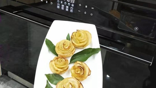 苹果玫瑰花