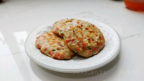 香葱火腿软煎饼
