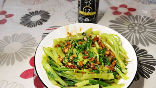 白灼通菜