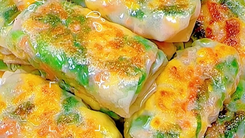 小白菜锅贴