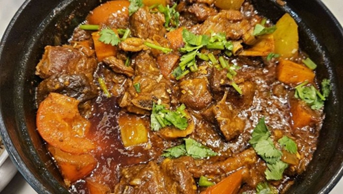 摩洛哥风味炖羊肉（2～3人）