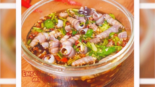 吮指小零食捞汁小海螺