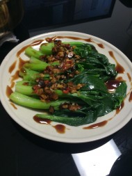白灼菜心粤菜