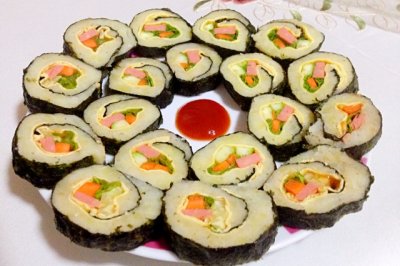 减脂土豆泥寿司