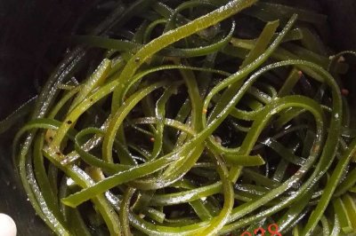 清爽的凉拌海带丝