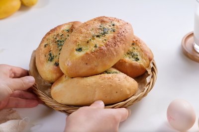 蒜香面包