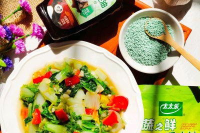 低脂低卡又健康的炝炒小白菜