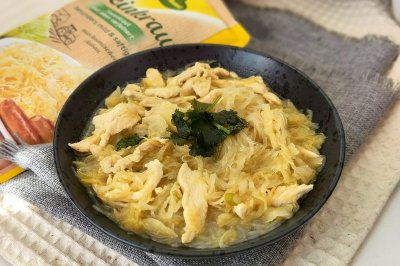 鸡肉酸菜粉汤