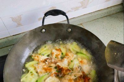 丝瓜烧饼汤