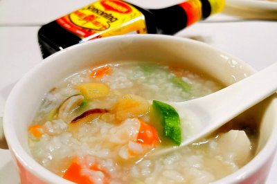 海鲜蔬菜粥