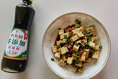 辣椒小葱拌豆腐