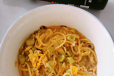 芸豆鸡蛋面